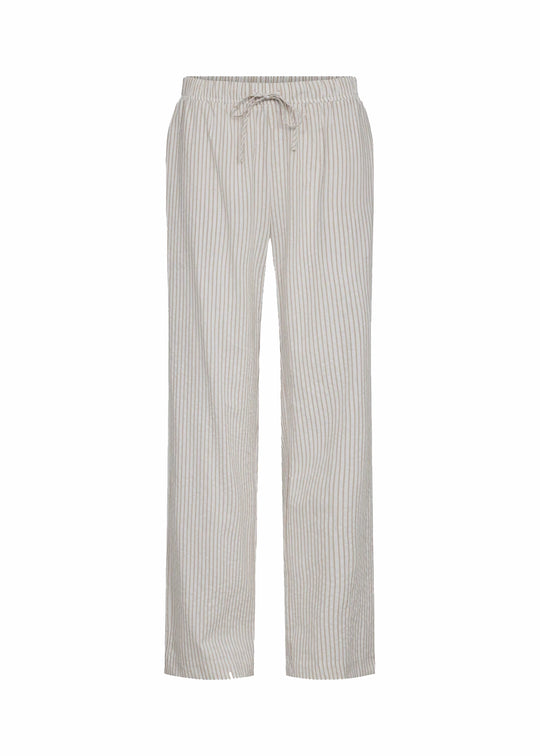 Sofie Schnoor S237111 Abigale trousers Camel striped