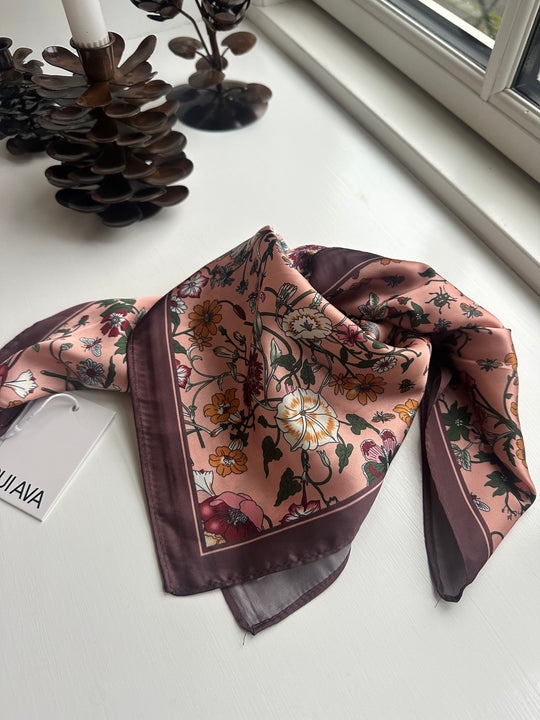 Sui Ava Mari Fall Scarf Rose/Bordeaux