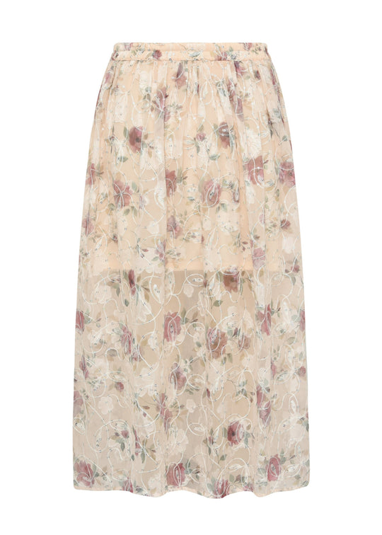 A-View Flounce skirt Sand