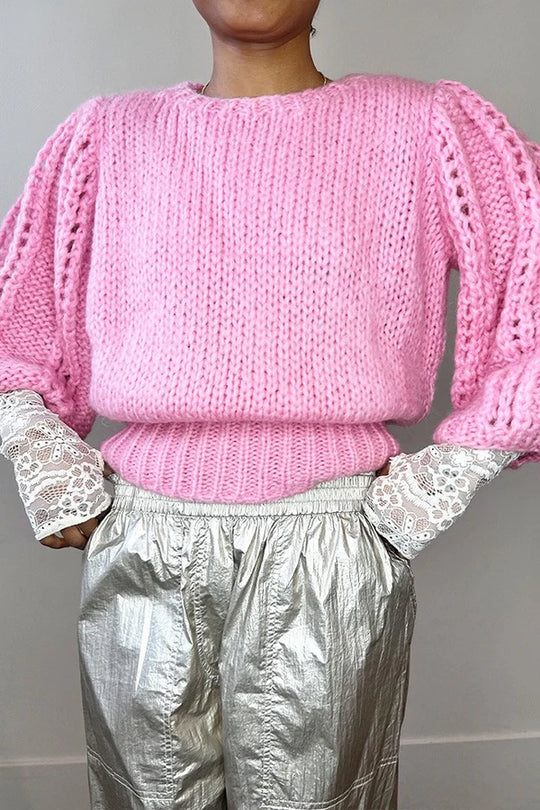 DawnXDare Apricot pullover s/s super pink