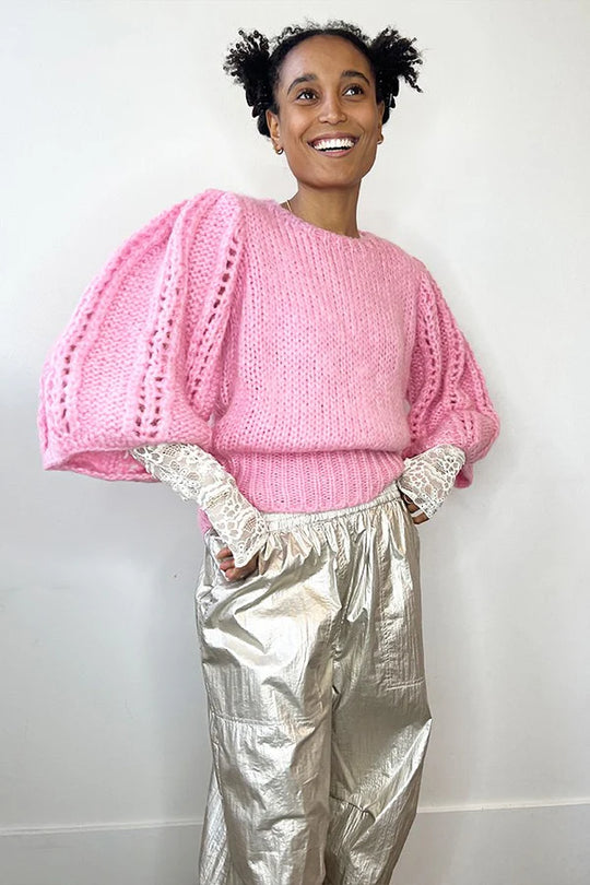 DawnXDare Apricot pullover s/s super pink