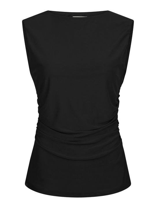 Neo Noir Liblana Mesh Top Black