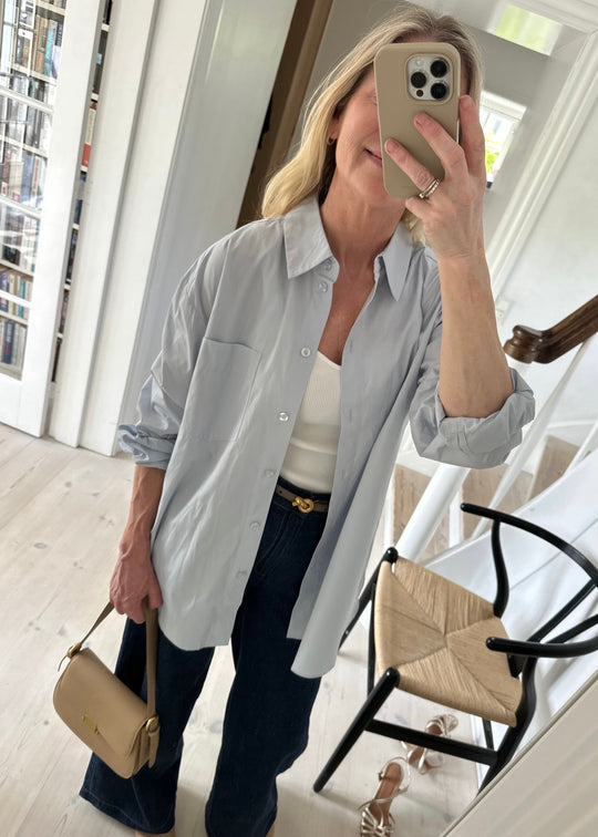 Gestuz NoelleGZ shirt heather light blue