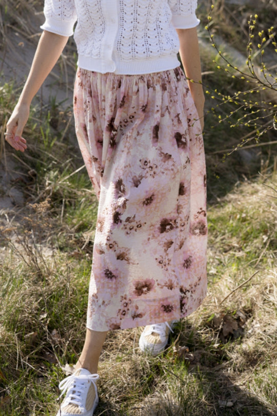 Part Two Rosabell skirt pink nectar
