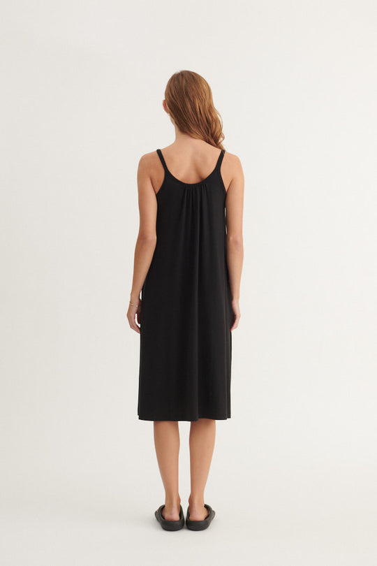 Basic Apparel Jo Strap Dress black
