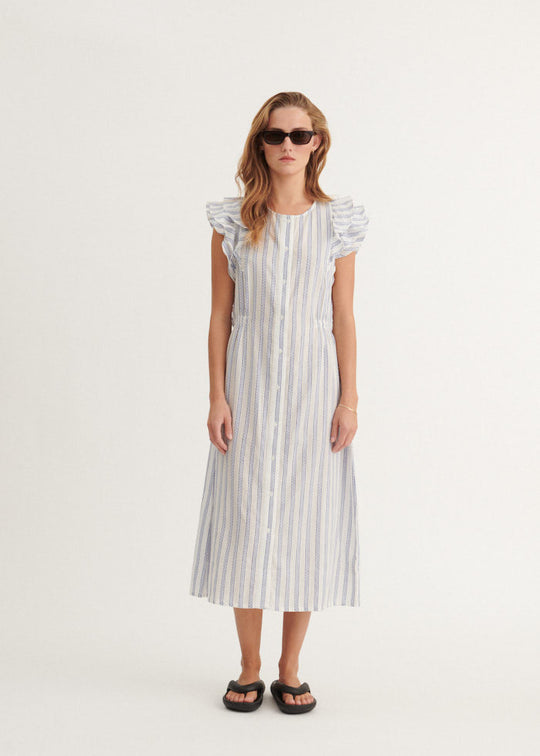 Basic Apparel Ada Dress True navy / whisper white