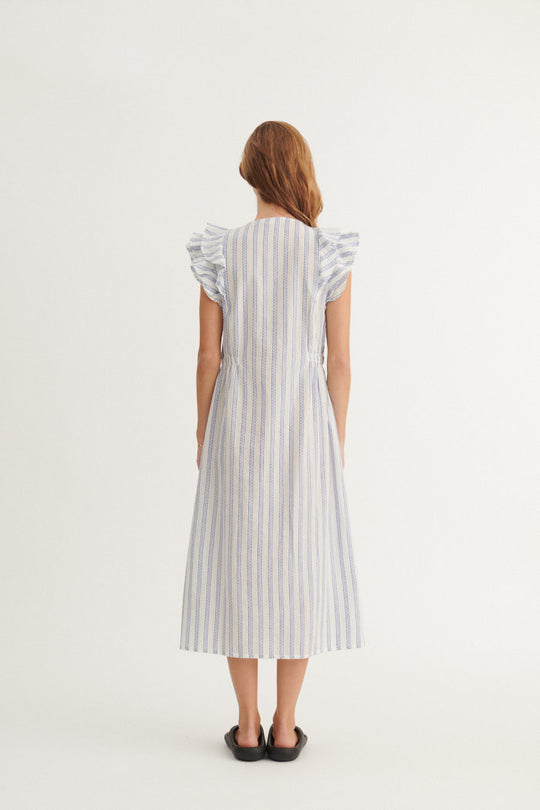 Basic Apparel Ada Dress True navy / whisper white