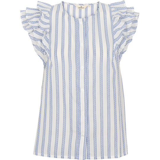 Basic Apparel Ada Shirt True navy / whisper white