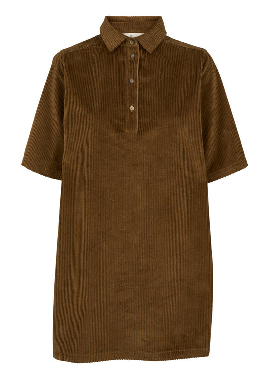 Basic Apparel Isa Polo Dress Desert palm