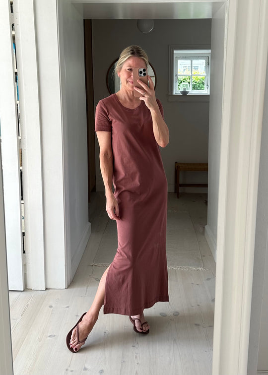 Basic Apparel Rebekka Dress Gots Mink