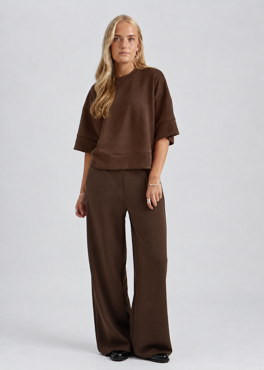 Peppercorn PCMinnie Grs Blouse Java Brown