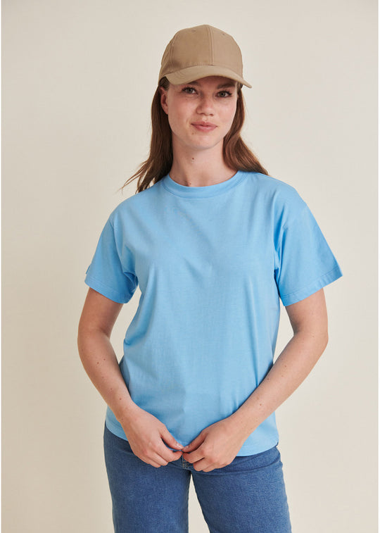 Basic Apparel Rikke Tee Alaskan Blue
