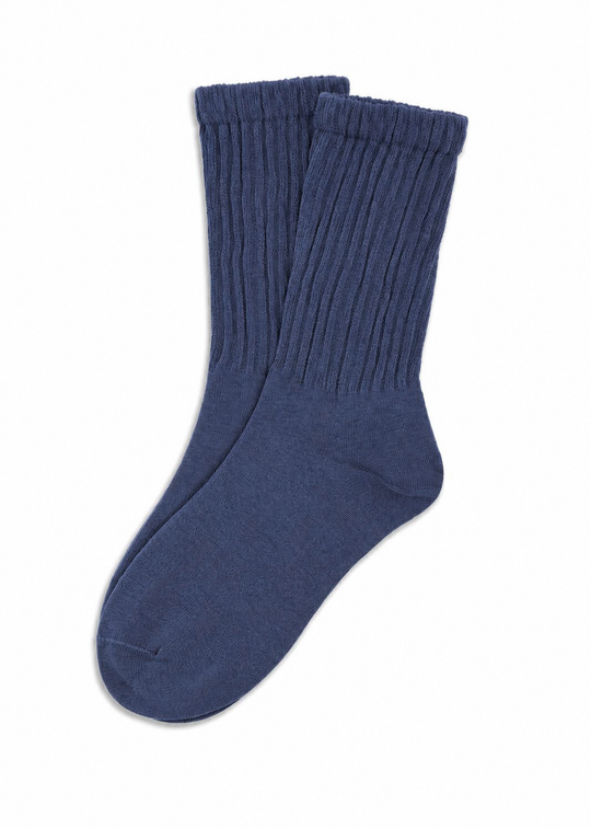 Sui Ava Magda Socks Denim Blue