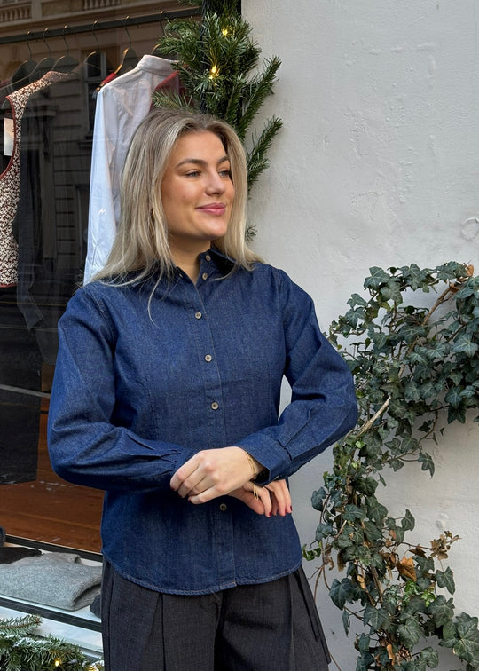 Pieszak PD-Harper Chambray Shirt 510 Rinse Denim