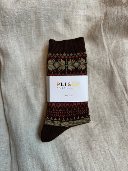 Plissé Copenhagen Cocesa socks black