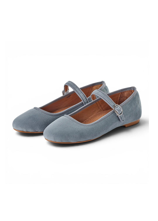 Atone Mary Jane Ballerina Placid Blue