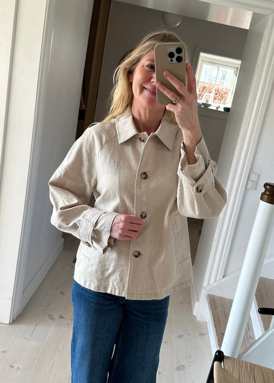 Modström ParkMD short jacket Cream Milk