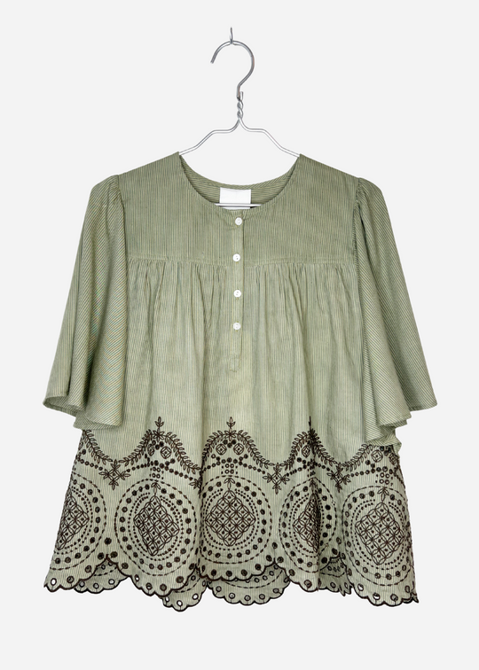 Project AJ117 Cleo Blouse Olive
