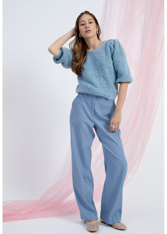 Minus MSLivina Straight Leg Pant 1043 Citadel Blue