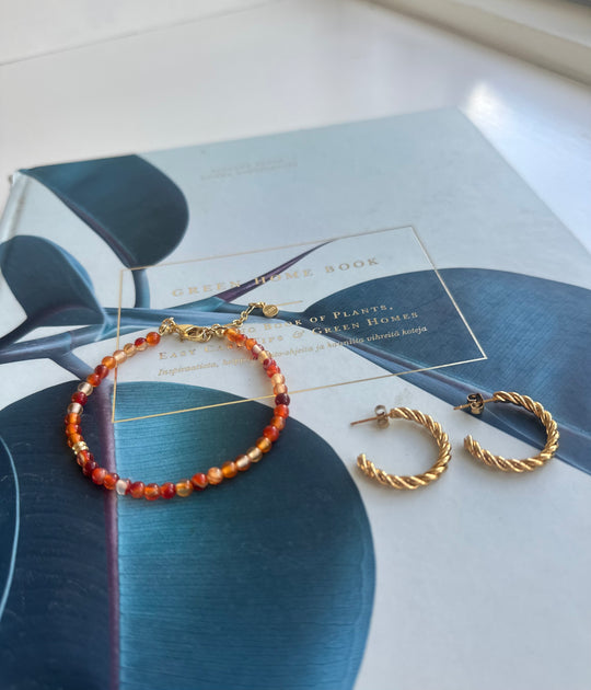 Plissé Copenhagen Aza Bracelet rust