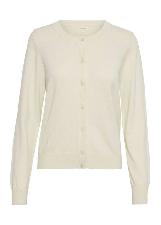 Part Two TanishaPW CA Cardigan Whitecap Gray