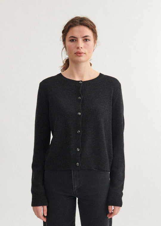 Basic Apparel Cady Cardigan dark grey melange