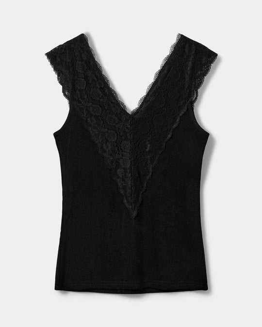Sofie Schnoor Pansys top black