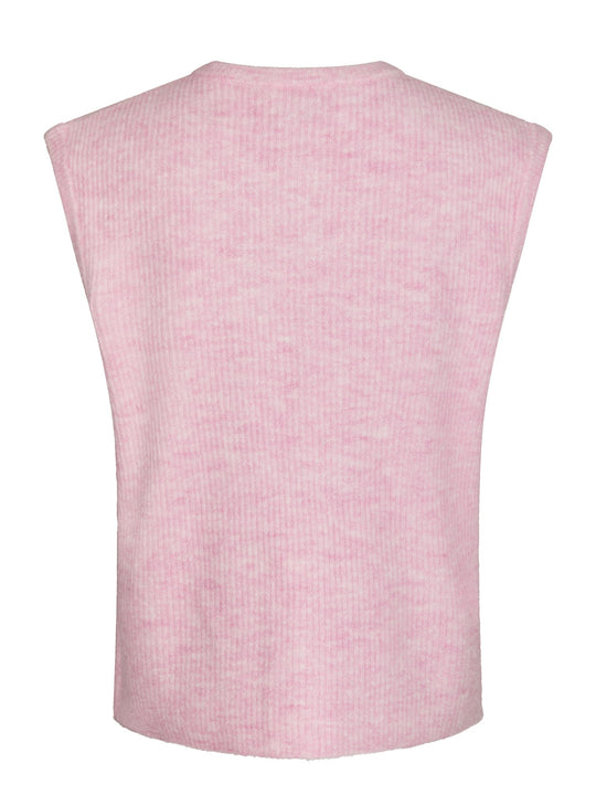 Neo Noir Everest Knit Vest Light Pink