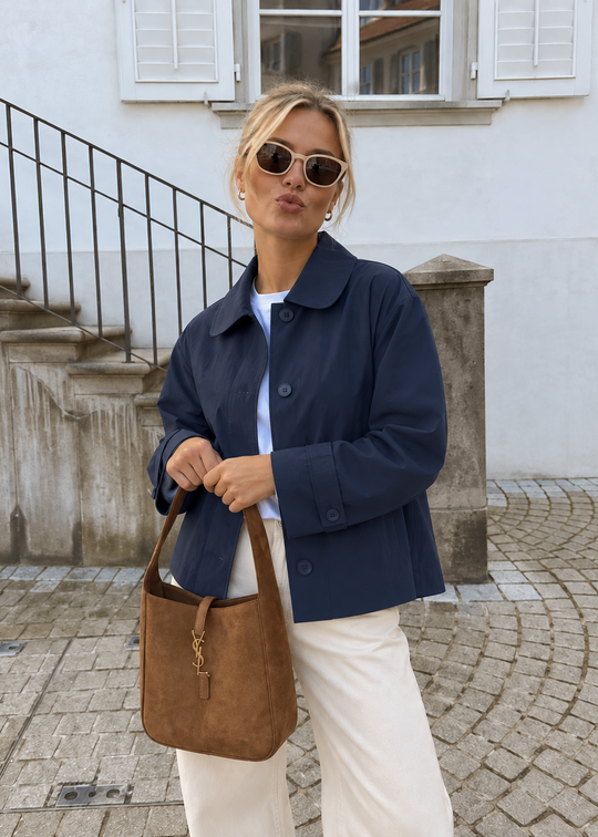 Lollys Laundry ViolaLL Jacket LS 23 Dark Blue