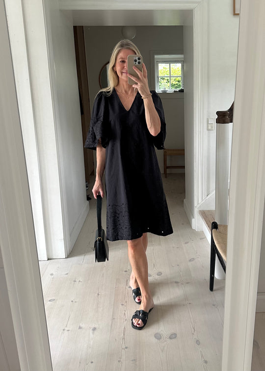 Soaked SLManja Dress SS Black