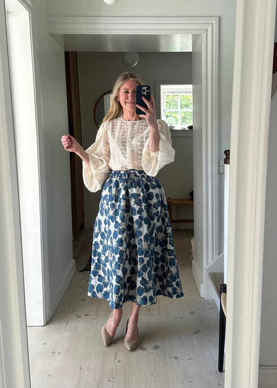 Lollys Laundry BristolLL Midi Skirt 20 blue