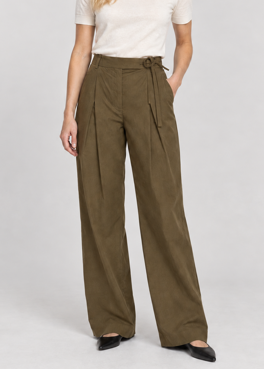 Minimum Female Gunli pants Stone Gray
