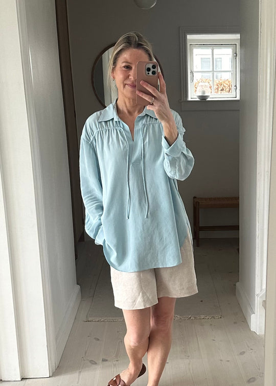 Second Female Cibelle tunique Blouse Starlight Blue