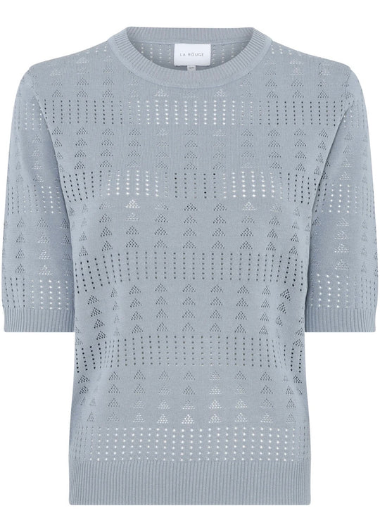 La Rouge Alma Knit Light Blue