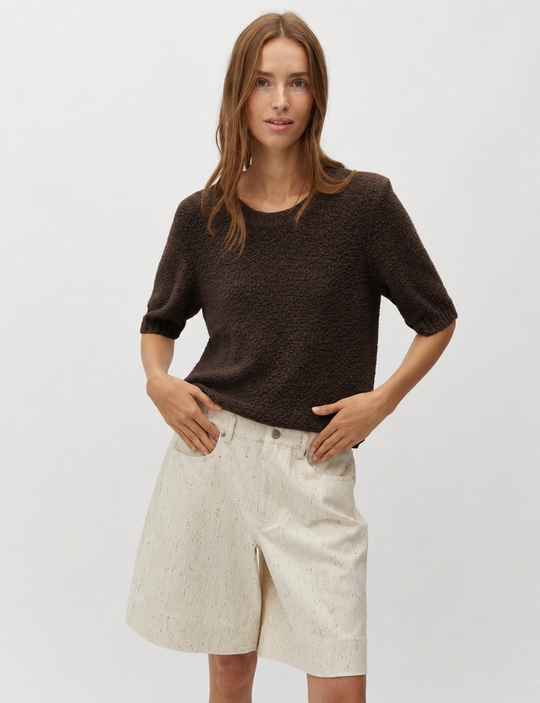 Mbym Carla-M Java pullover (brun)