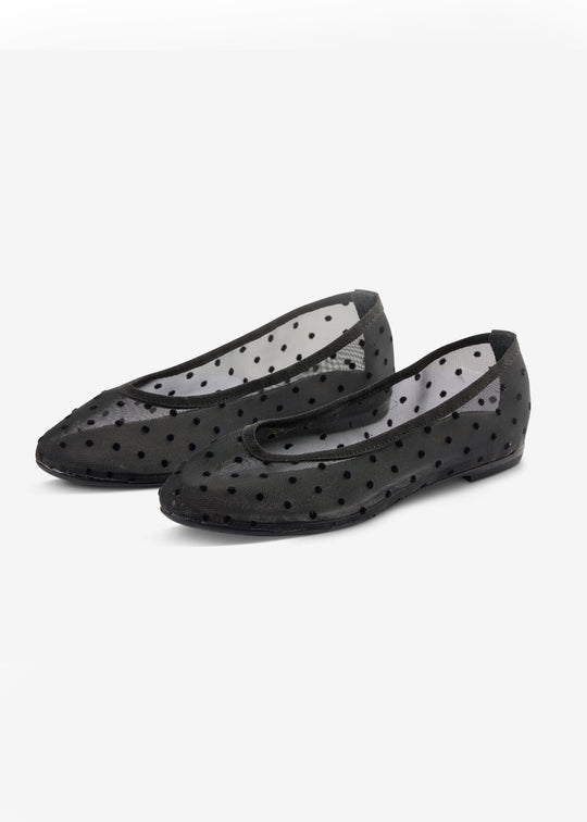 Atone Florine Ballerina Black Dots