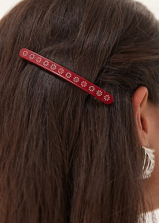 Sui Ava Evergreen Clip Red