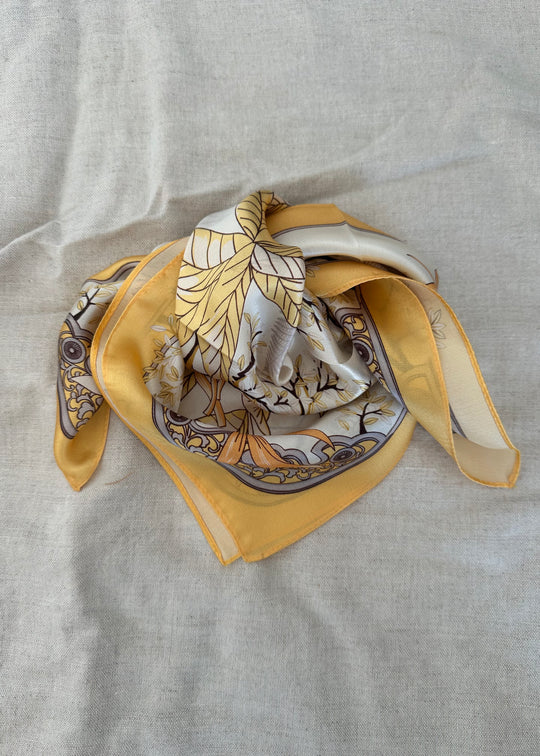 Plissé Copenhagen Bjanka Scarf yellow