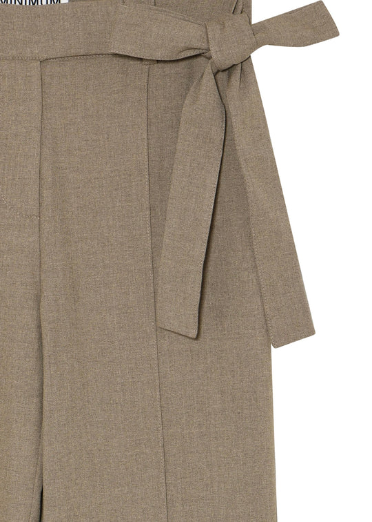 Minimum Miranda Pants Greige Melange