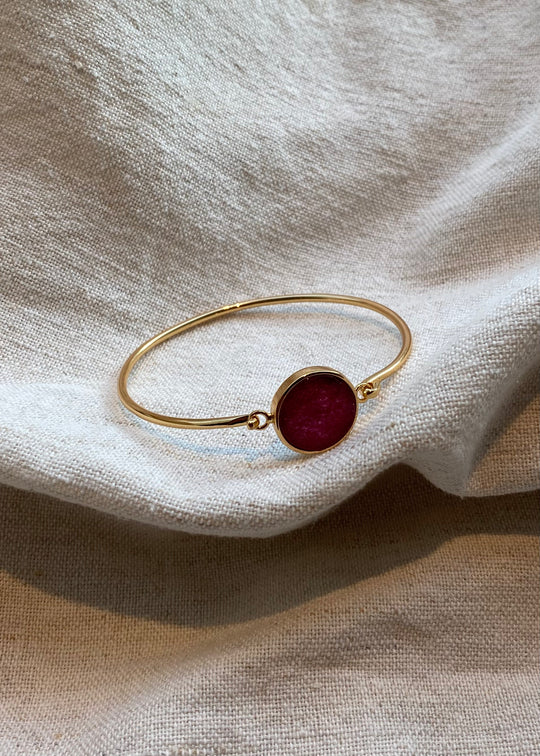 Plissé Copenhagen Agento bracelet Bordeaux