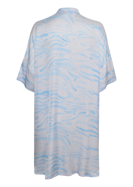 Karen by Simonsen InesKB Long Shirt Ocean Wave