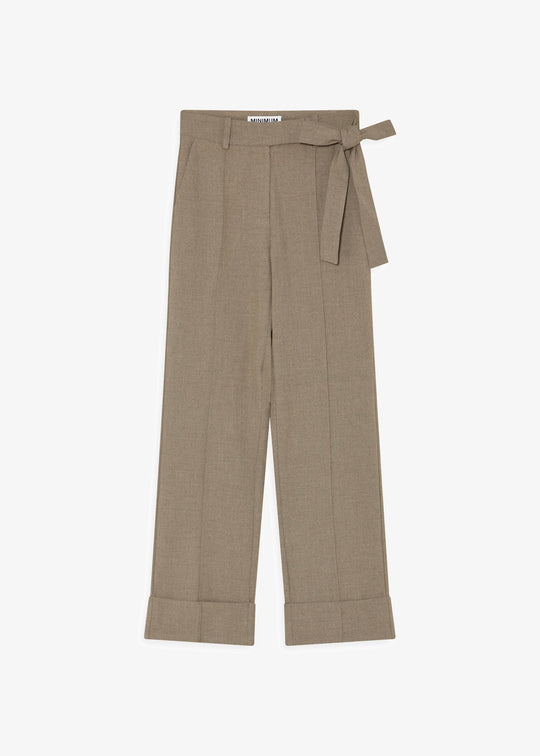 Minimum Miranda Pants Greige Melange