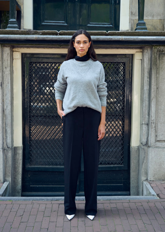 Karen by Simonsen KBRo Solid Milano Pants Meteorite (black)