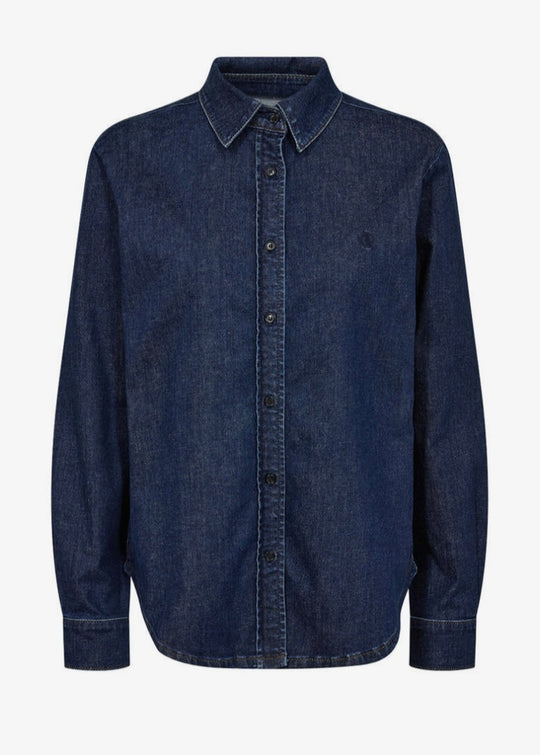 Pieszak PD-Becca Classic Shirt Wash Authentic Denim Blue