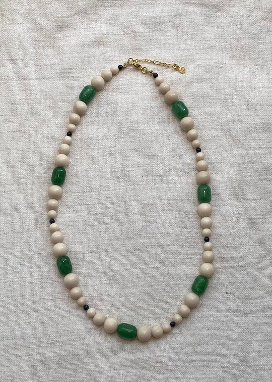 Plissé Copenhagen Megan necklace Green