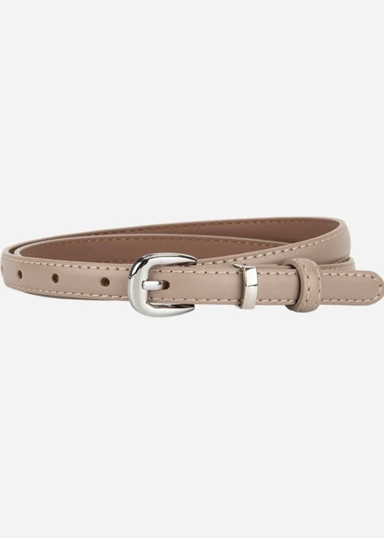 Plissé Copenhagen Casely belt Beige