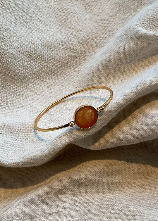 Plissé Copenhagen Agento bracelet Dust Orange