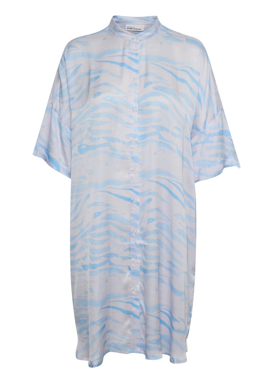 Karen by Simonsen InesKB Long Shirt Ocean Wave