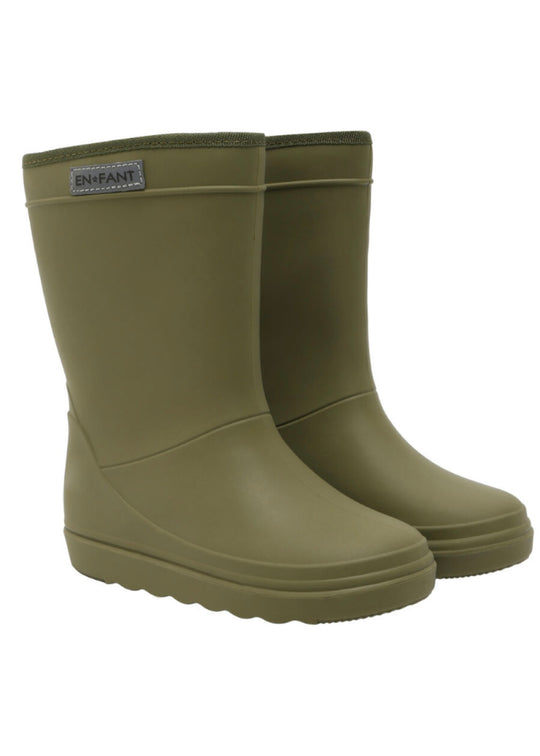 En Fant Thermo Boots Solid Green
