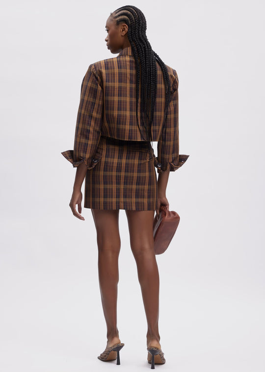 Gestuz ChikaGZ MW skirt Multi color check